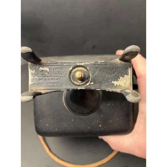 Antique Automatic Electric Co. AE8 Magneto Monophone Hand Crank Telephone - Picture 5 of 11